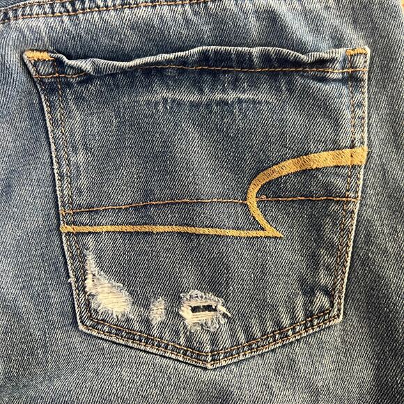 American Eagle Tomgirl Mid-Rise Jeans Women’s Size 2 Denim - Picture 12 of 13